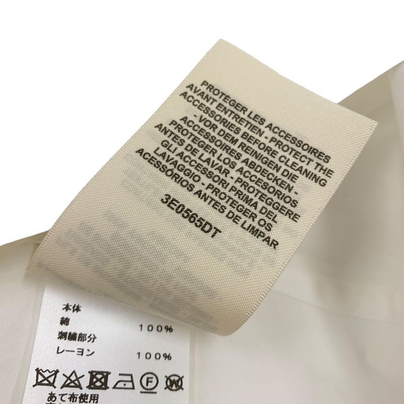 Hermes Dress Cotton White Logo Shirt