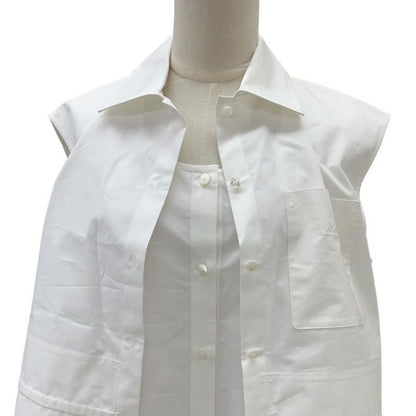 Hermes Dress Cotton White Logo Shirt