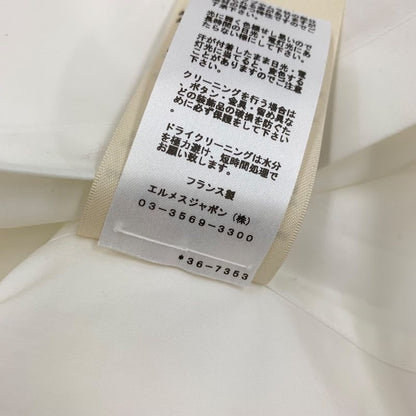 Hermes Dress Cotton White Logo Shirt