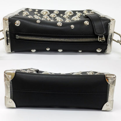 Louis Vuitton Lv×yk Side Trunk M21668 Black Yayoi Kusama Handbag One