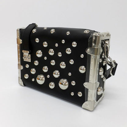 Louis Vuitton Lv×yk Side Trunk M21668 Black Yayoi Kusama Handbag One