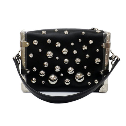 Louis Vuitton Lv×yk Side Trunk M21668 Black Yayoi Kusama Handbag One