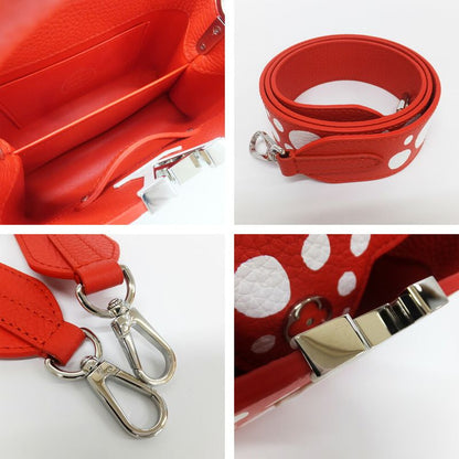 Louis Vuitton Lv×yk Capucines Mini Red Infinity Red M21692 Yayoi