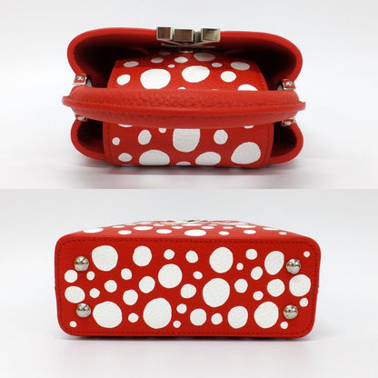 Louis Vuitton Lv×yk Capucines Mini Red Infinity Red M21692 Yayoi