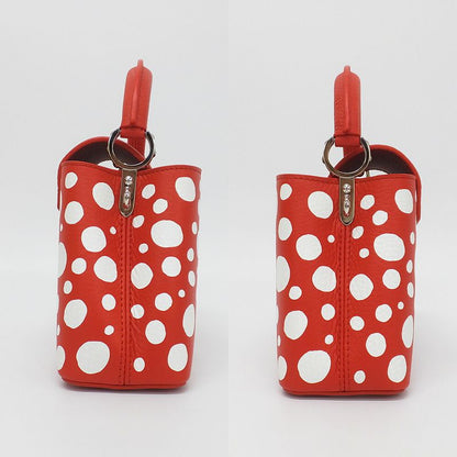 Louis Vuitton Lv×yk Capucines Mini Red Infinity Red M21692 Yayoi