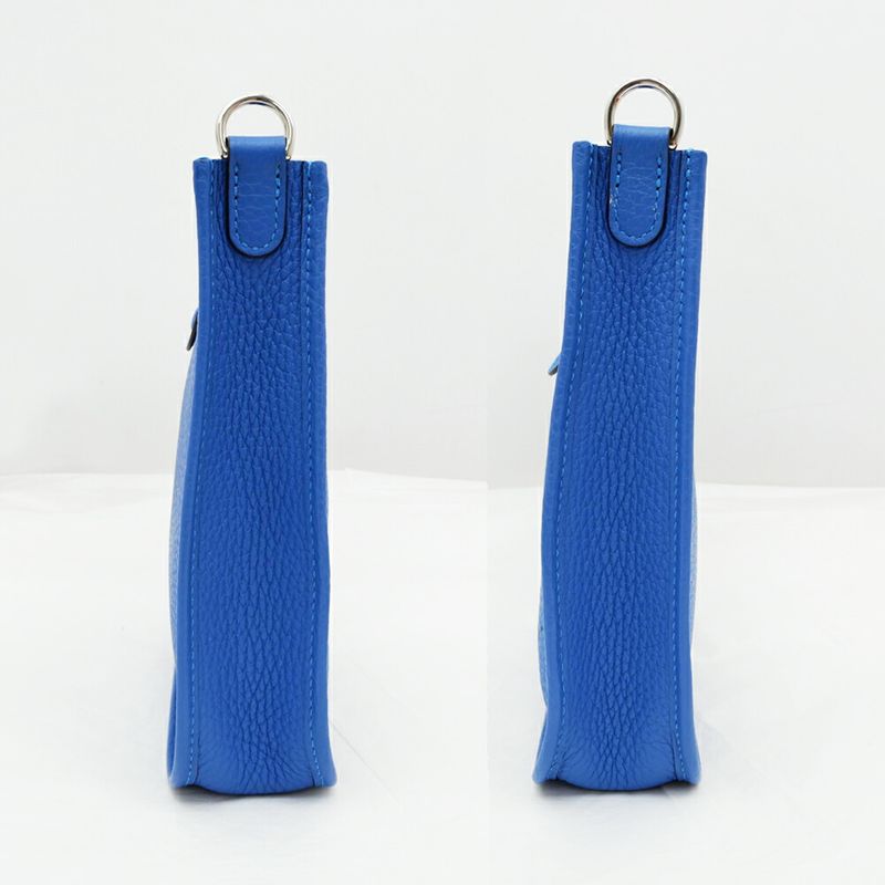 Hermes Evelyne T PM Amazon Blue - Shoulder - Bag Taurillon Clemence Y