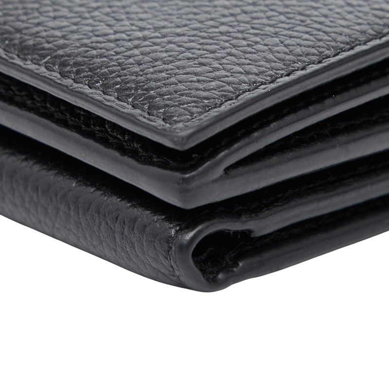 Balenciaga Reverse Logo Black Leather Women's Balenciaga