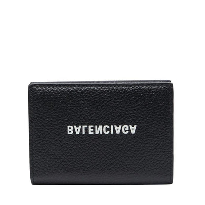 Balenciaga Reverse Logo Black Leather Women's Balenciaga