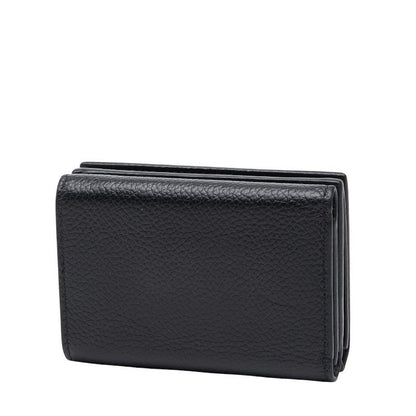 Balenciaga Reverse Logo Black Leather Women's Balenciaga