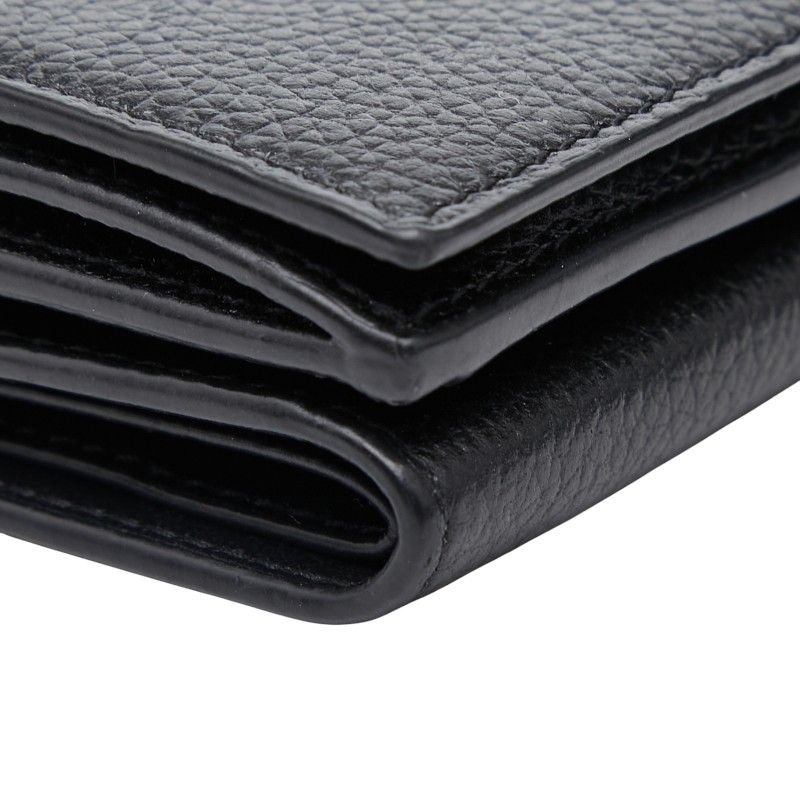 Balenciaga Reverse Logo Black Leather Women's Balenciaga