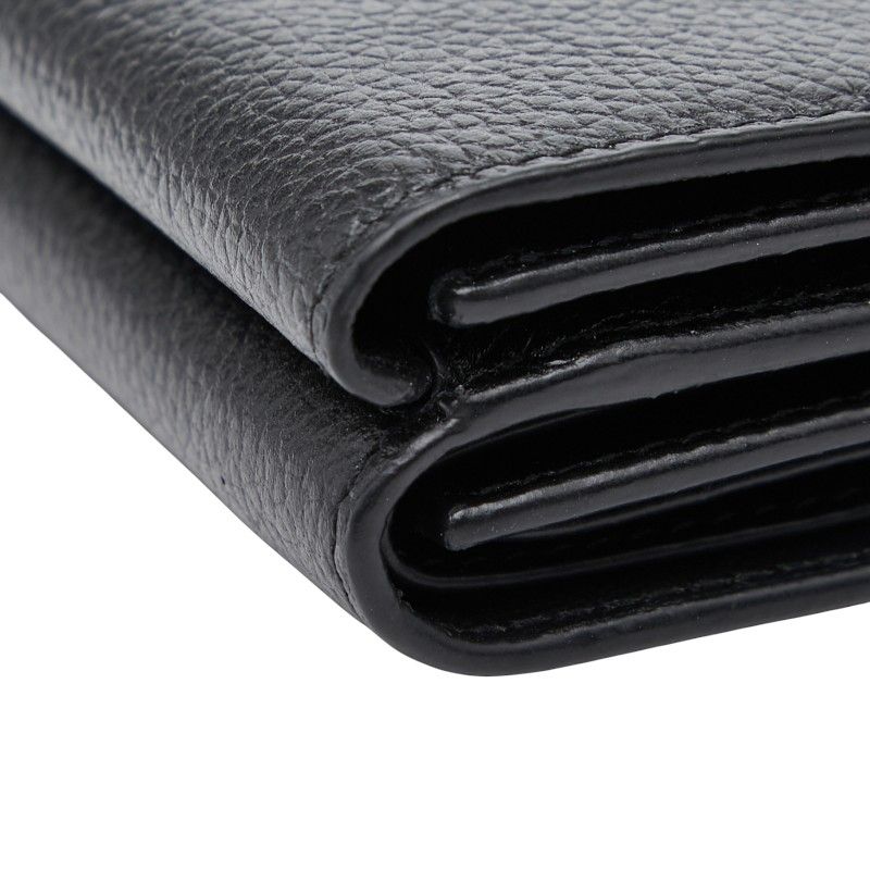 Balenciaga Reverse Logo Black Leather Women's Balenciaga