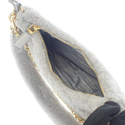 Prada Re-edition Shearling Mini 1 Bc204 2 EC9 F0591 Shoulder Bag 3-Way Fur