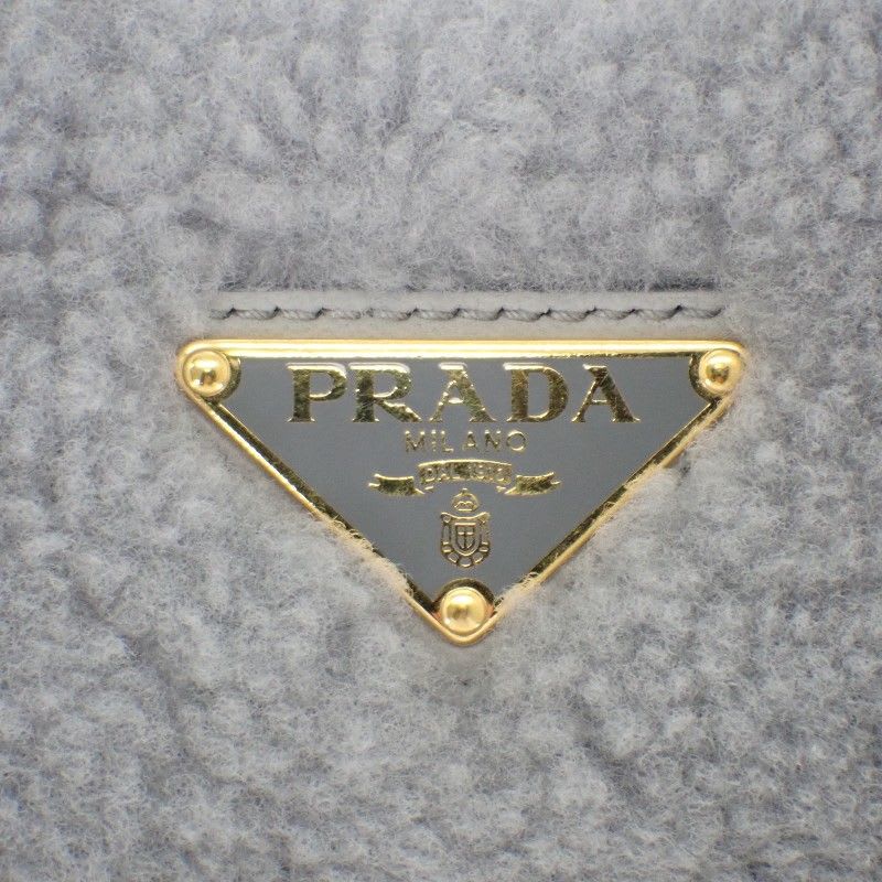 Prada Re-edition Shearling Mini 1 Bc204 2 EC9 F0591 Shoulder Bag 3-Way Fur