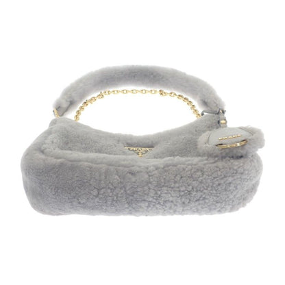 Prada Re-edition Shearling Mini 1 Bc204 2 EC9 F0591 Shoulder Bag 3-Way Fur