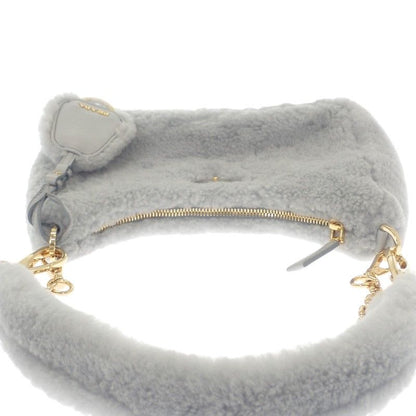 Prada Re-edition Shearling Mini 1 Bc204 2 EC9 F0591 Shoulder Bag 3-Way Fur