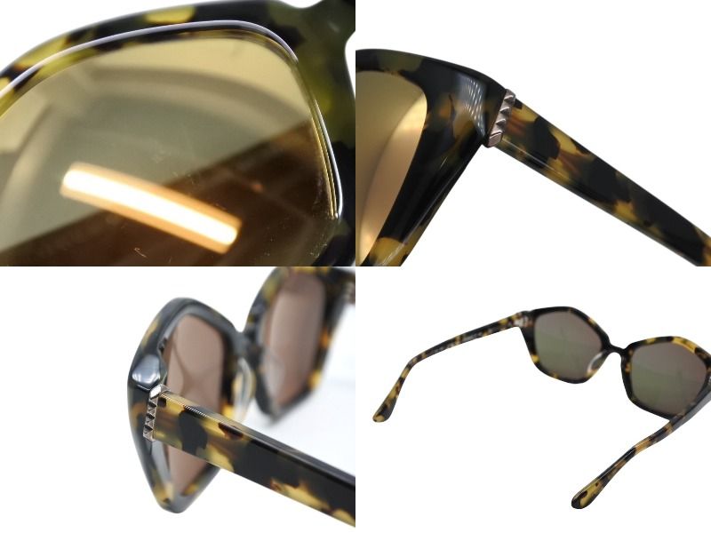 Chrome Hearts Jungle It Up Sunglasses 51 Pyramid Decoration Acetate 925 — view 5
