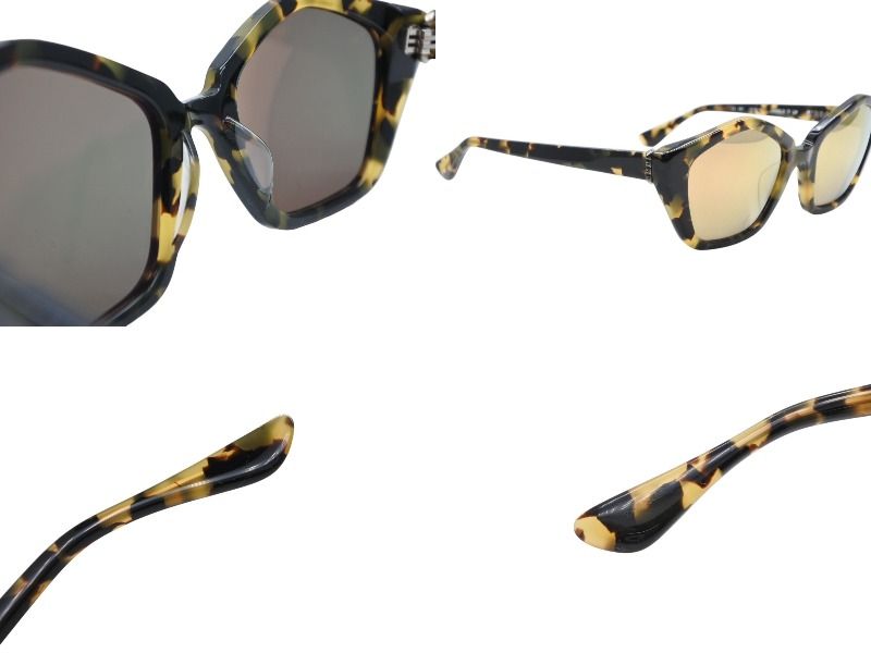 Chrome Hearts Jungle It Up Sunglasses 51 Pyramid Decoration Acetate 925 — view 6