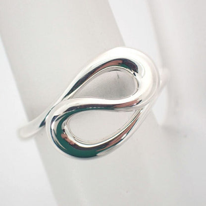 Tiffany & Co 925 Open Wave Ring No 9 J119-5