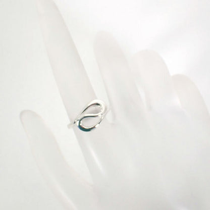 Tiffany & Co 925 Open Wave Ring No 9 J119-5