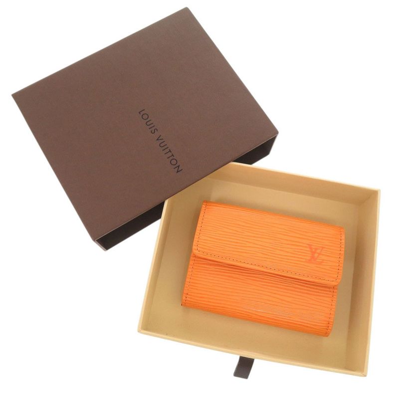 Louis Vuitton Ludlow Epi M6330h Mandarin Coin Case Card Case LV 0338 Louis