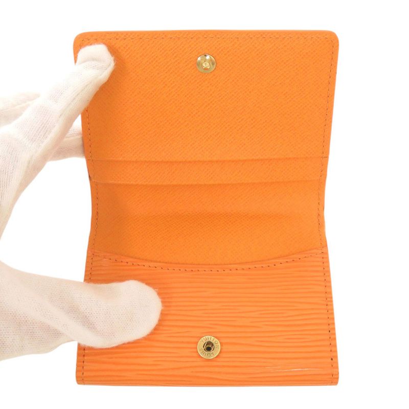 Louis Vuitton Ludlow Epi M6330h Mandarin Coin Case Card Case LV 0338 Louis