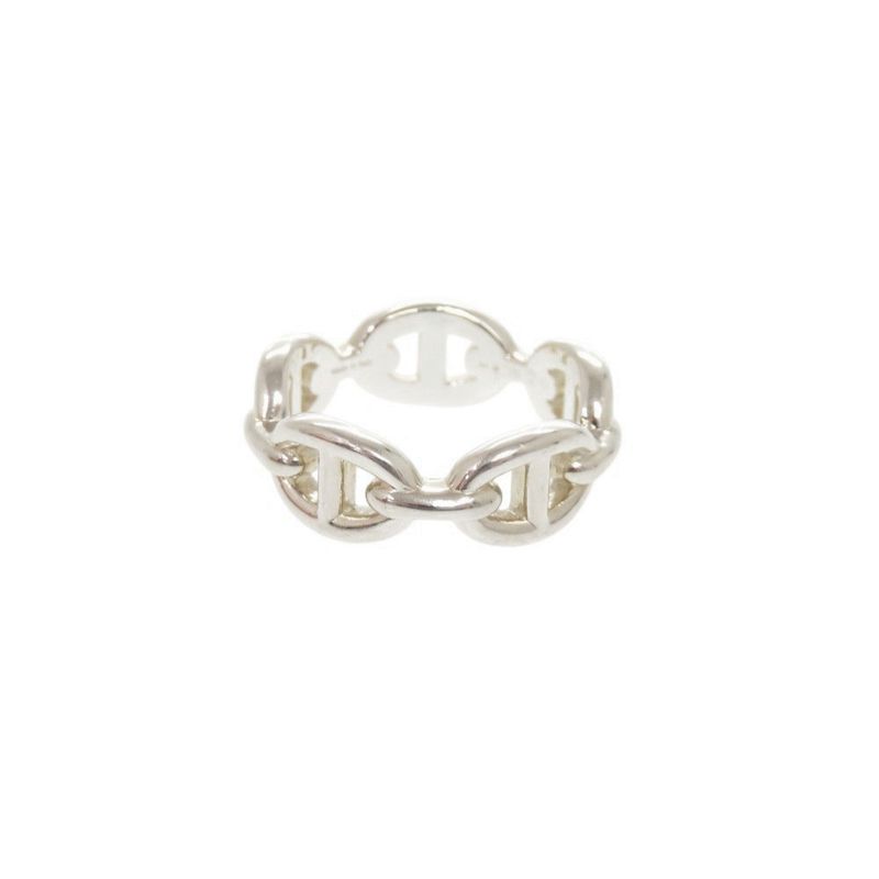 Hermes Chaine D'ancre PM #54 Silver 925 Ring 0318 Hermes