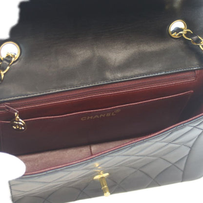 Chanel No 4 A01165 Black Ram Ghardware Diana 25 Chain Shoulder