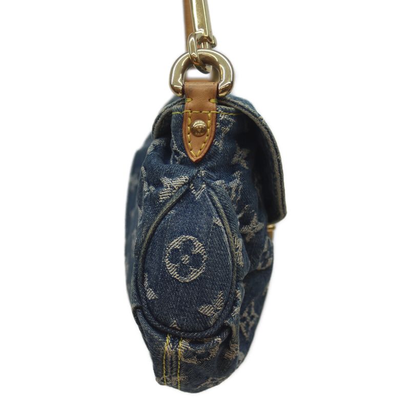 Louis Vuitton 05 M95050 Monogram Denim Mini Pretty