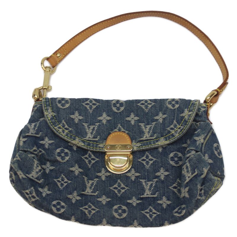 Louis Vuitton 05 M95050 Monogram Denim Mini Pretty