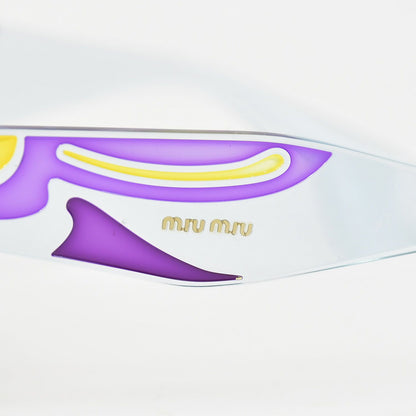 Miu Miu Sunglasses Art Eyewear Acetate Blue Purple Yellow 22 — view 7