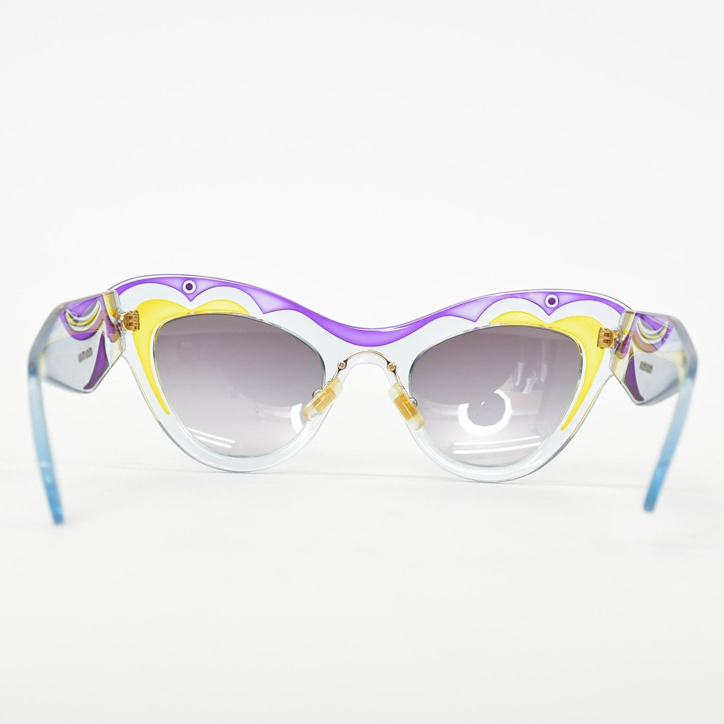 Miu Miu Sunglasses Art Eyewear Acetate Blue Purple Yellow 22 — view 4