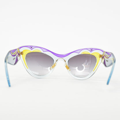 Miu Miu Sunglasses Art Eyewear Acetate Blue Purple Yellow 22 — view 4