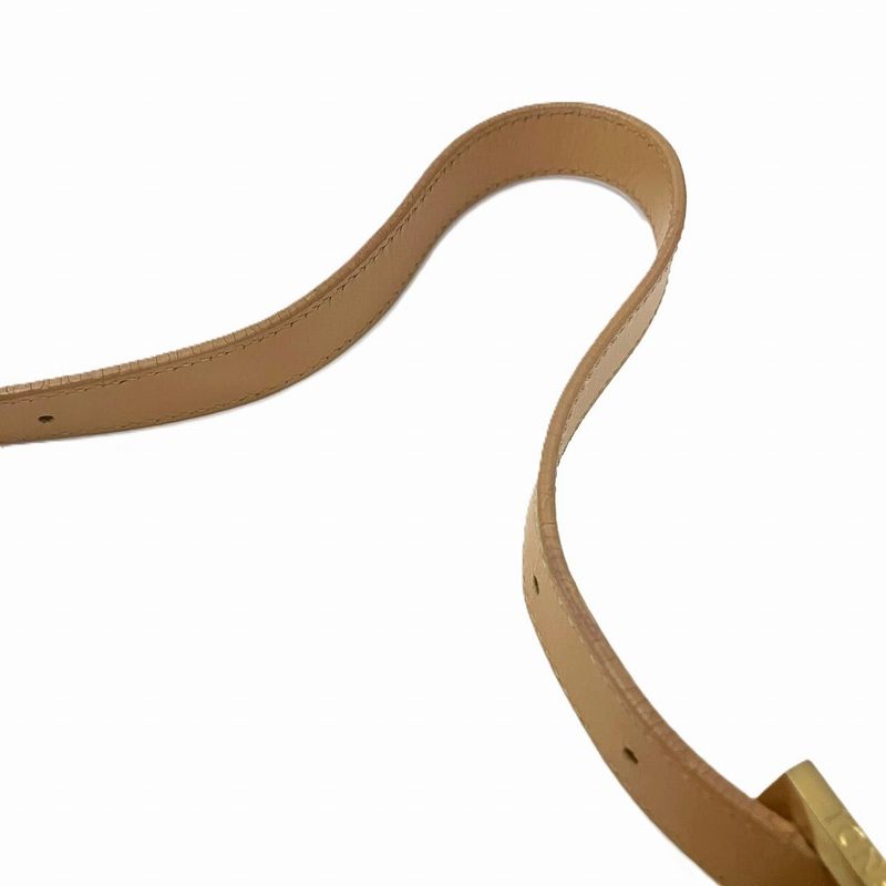 Fendi Shoulder Bag Canvas Leather Ladies