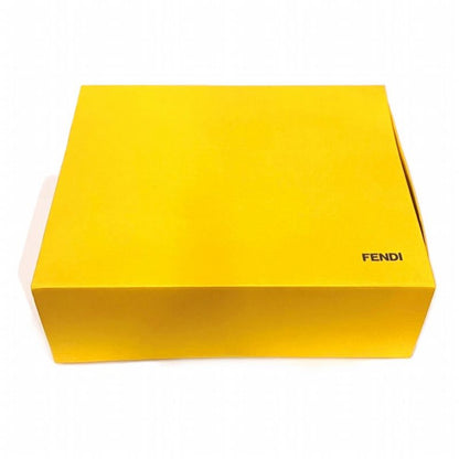 Fendi Shoulder Bag Canvas Leather Ladies