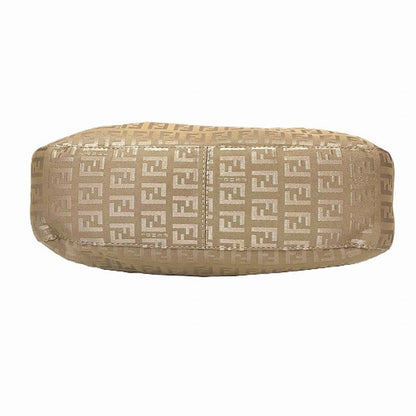 Fendi Shoulder Bag Canvas Leather Ladies