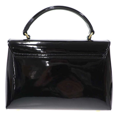 Celine Teen Nino Patent Leather Shoulder Bag Black