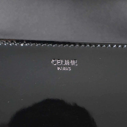 Celine Teen Nino Patent Leather Shoulder Bag Black