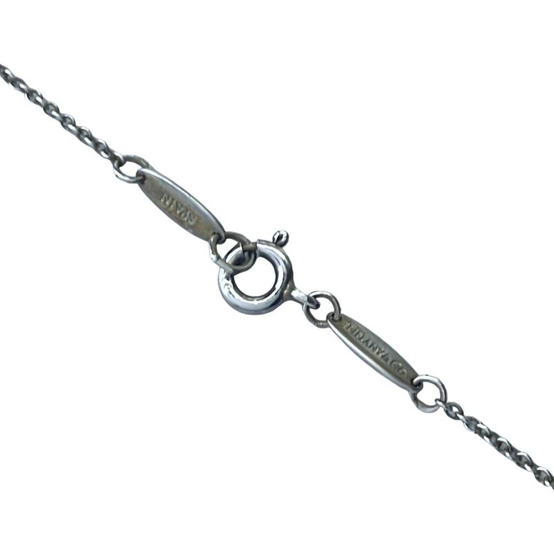 Tiffany & Co Necklace Open Heart Silver Mini Heart