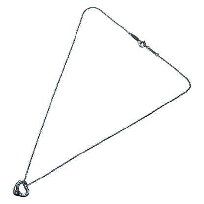 Tiffany & Co Necklace Open Heart Silver Mini Heart