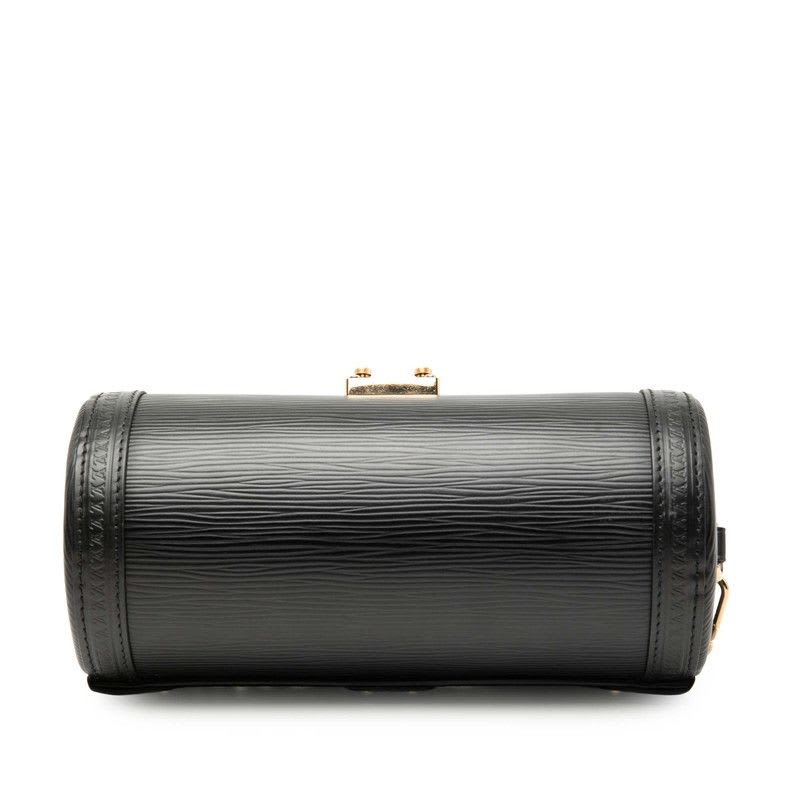 Louis Vuitton Epi Papillon Trunk Chain Handbag Shoulder Bag 2-Way Noir