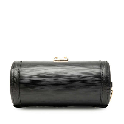 Louis Vuitton Epi Papillon Trunk Chain Handbag Shoulder Bag 2-Way Noir