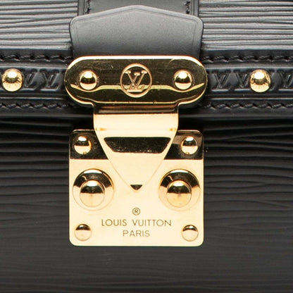 Louis Vuitton Epi Papillon Trunk Chain Handbag Shoulder Bag 2-Way Noir