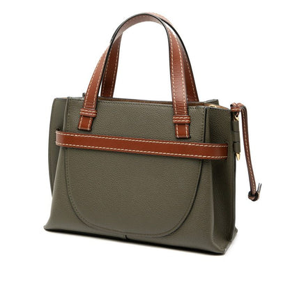 Loewe Anagram Gate Top Handle Mini Handbag Shoulder Bag 2way Khaki Brown