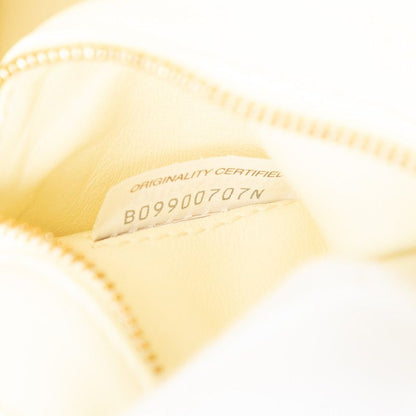 Bottega Veneta Maxi Intrecciato Padette Cassette Yellow Leather Women's Bottega