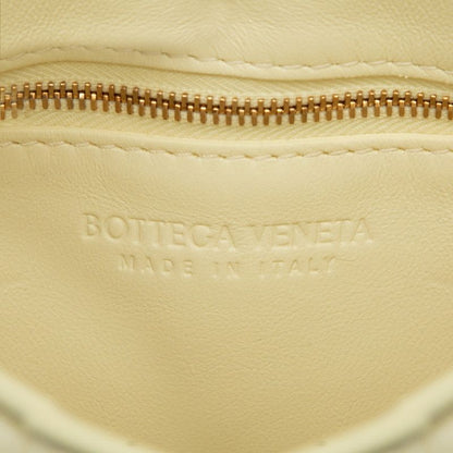 Bottega Veneta Maxi Intrecciato Padette Cassette Yellow Leather Women's