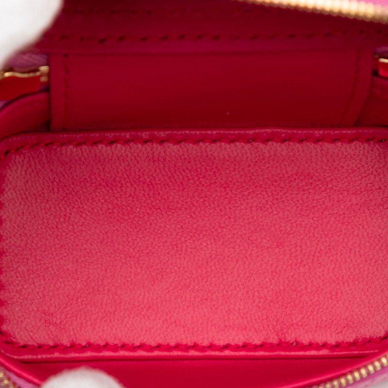 Bvlgari Serpenti Mini Jewelry Box Shoulder Bag Pouch Pink Leather Ladies Bvlgari