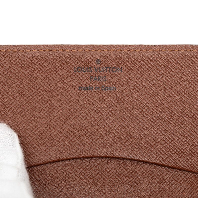 Louis Vuitton Monogram Anvelope Carte de Visite Card Case Business Card Holder