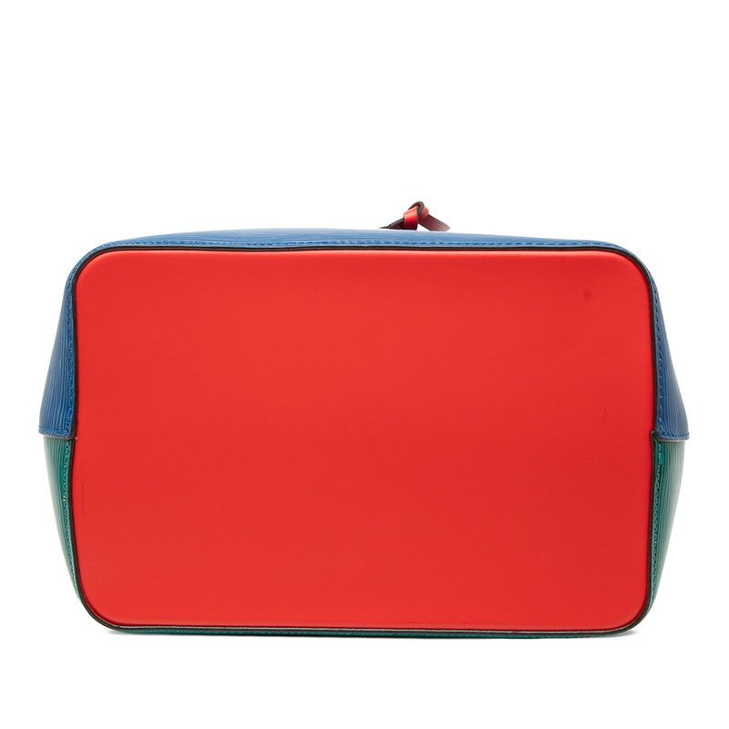 Louis Vuitton Epi Neo Noe Handbag Shoulder Bag 2way M55395 Blue Green Red