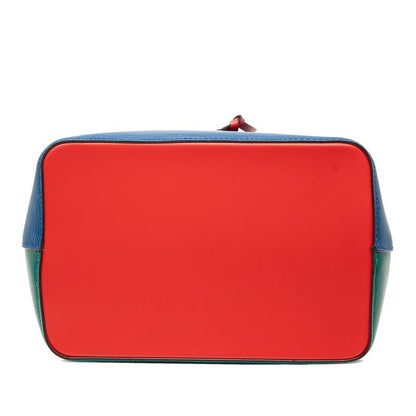 Louis Vuitton Epi Neo Noe Handbag Shoulder Bag 2way M55395 Blue Green Red