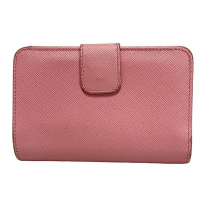 Prada Bifold Wallet - Light Pink L-Shaped Zipper Leather